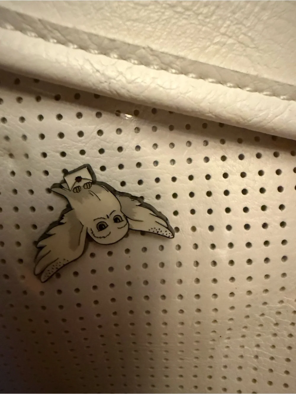 Harry Potter white Loungefly Envelope Pin Collector Mini Backpack